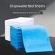 Disposable sheets for beauty salons waterproof and oil-proof thickened breathable non-woven massage mattress with 100 face holes