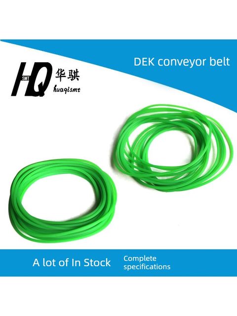 DEK printing press track round belt green PU thick surface black anti-static 03IX 2650MM original micro elastic