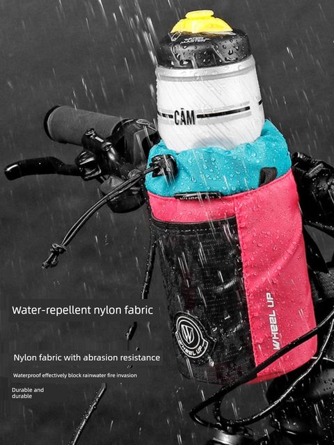 Electric motorcycle children's mountain bike kettle bag water cup holder front packaging tool bag cup bag hanging bag