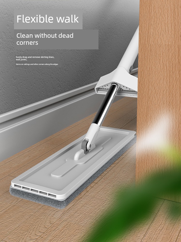 Mop Hand Wash-Free Absorbent Floor Cleaning Mop