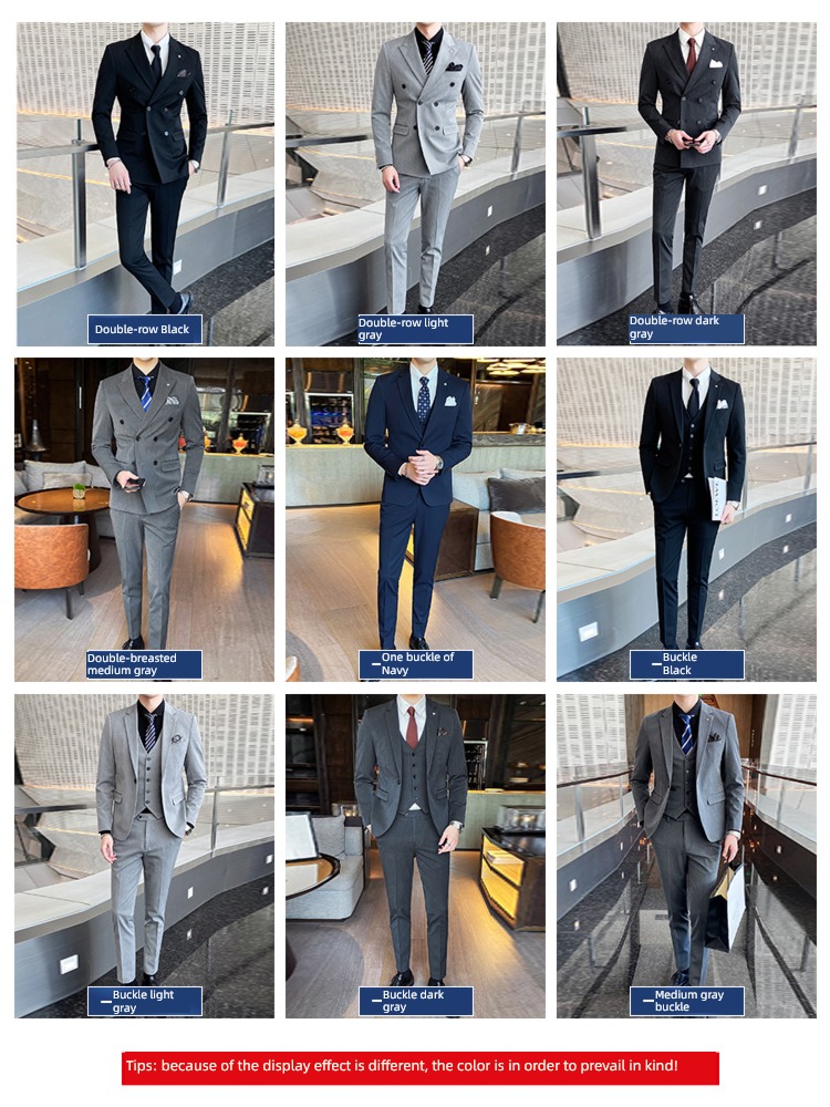 dandy Self-cultivation autumn business affairs Suit