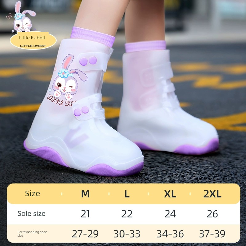 Bimeier Children's Rain Boots New Arrival Boys and Girls Non-Slip Rain Boots Child Baby School Student Only Waterproof Rain Shoes — 6