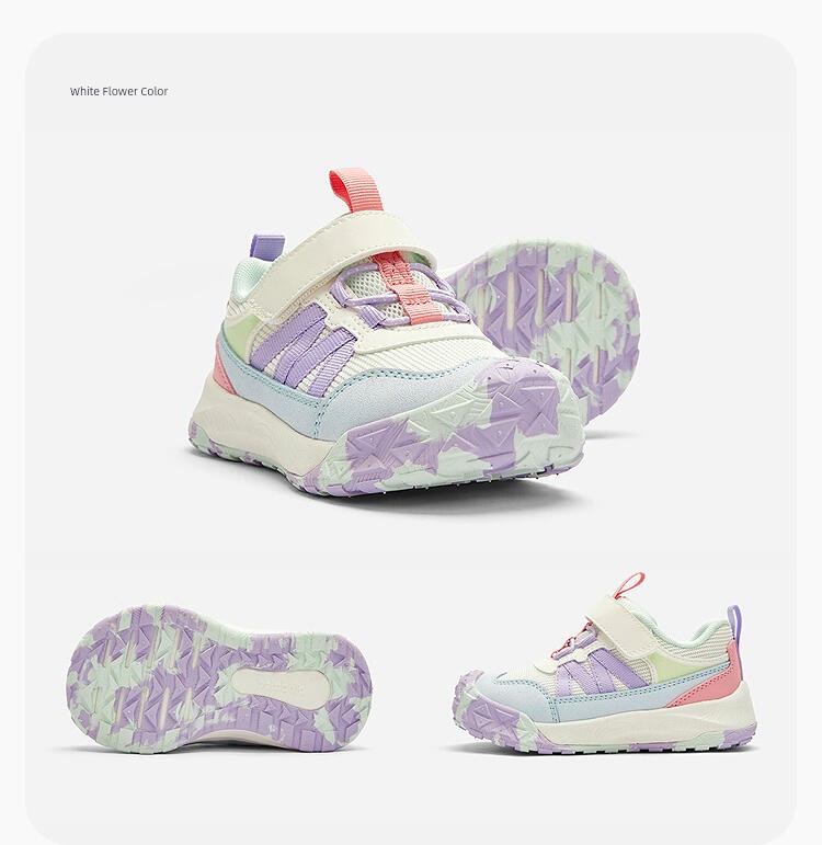 Balabala Kidsren's Shoes Kidsren's Sports Shoes Baby Boys and Girls Shoes 26 Autum Non-Slip Outdoor Stable Running Shoes — 50