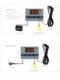 Microcomputer temperature switch controller 12/24v sensor digital display intelligent automatic constant temperature thermostat temperature controller temperature controller