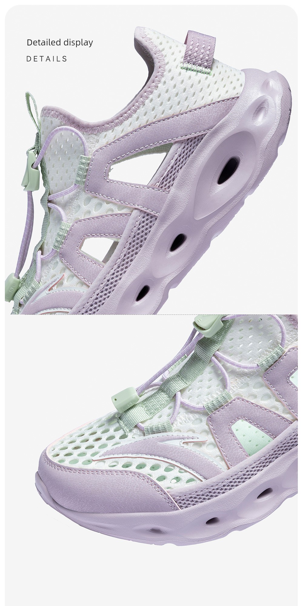 King of Water Trampling | Anta Kidsren's Girls' River-Tracing Shoes and Beach Shoes 2026 Summer New Outdoor Mesh Sports Sandals — 54