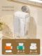 Suction cup wash towel storage box wall-mounted tissue box light luxury high-end bathroom bathroom hanging draw box