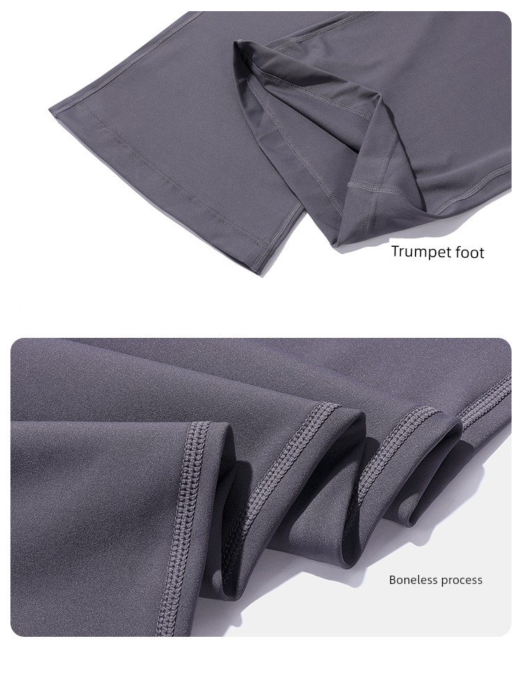 Forencos Maternity Shark Pants Autumn and Winter Fleece-Lined Outerwear 2026 New Slim Fit Flared Yoga Leggings — 12