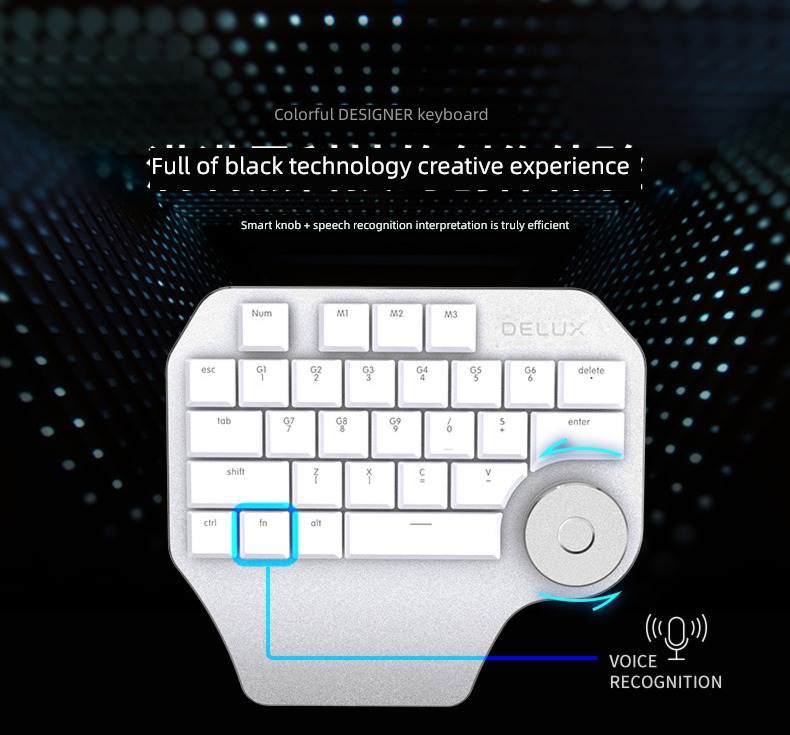 colourful T11   designer mapping single-handedly keyboard