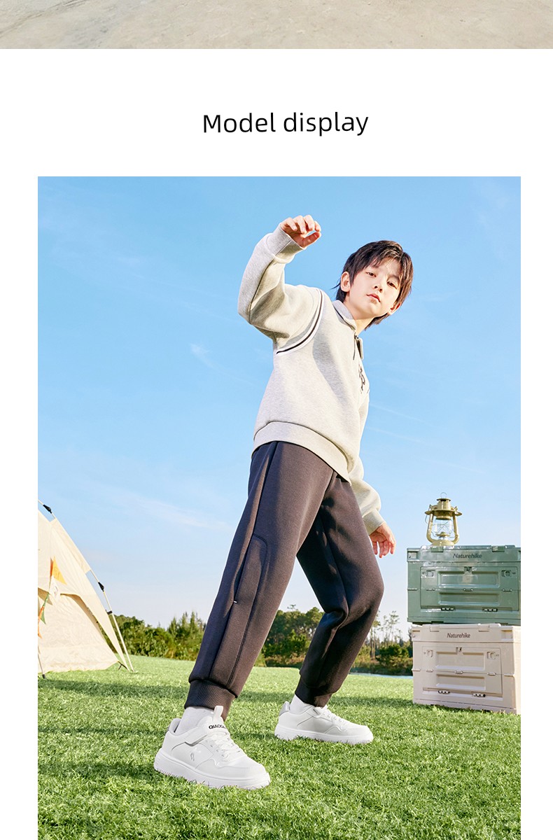 Jordan Kidsren's Shoes, Kidsren's Sneakers, Boys' White Shoes, 2026 Autum New Style, Girls' White Soft-Soled Shoes, Sneakers — 8