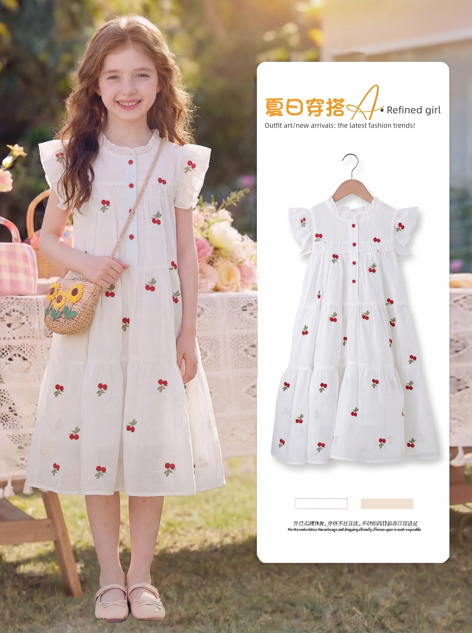 【Clearance Sale, Buy More for Better Deals】Girls' Summer Dress 2026 New Model Princess Dress for Girls — 10