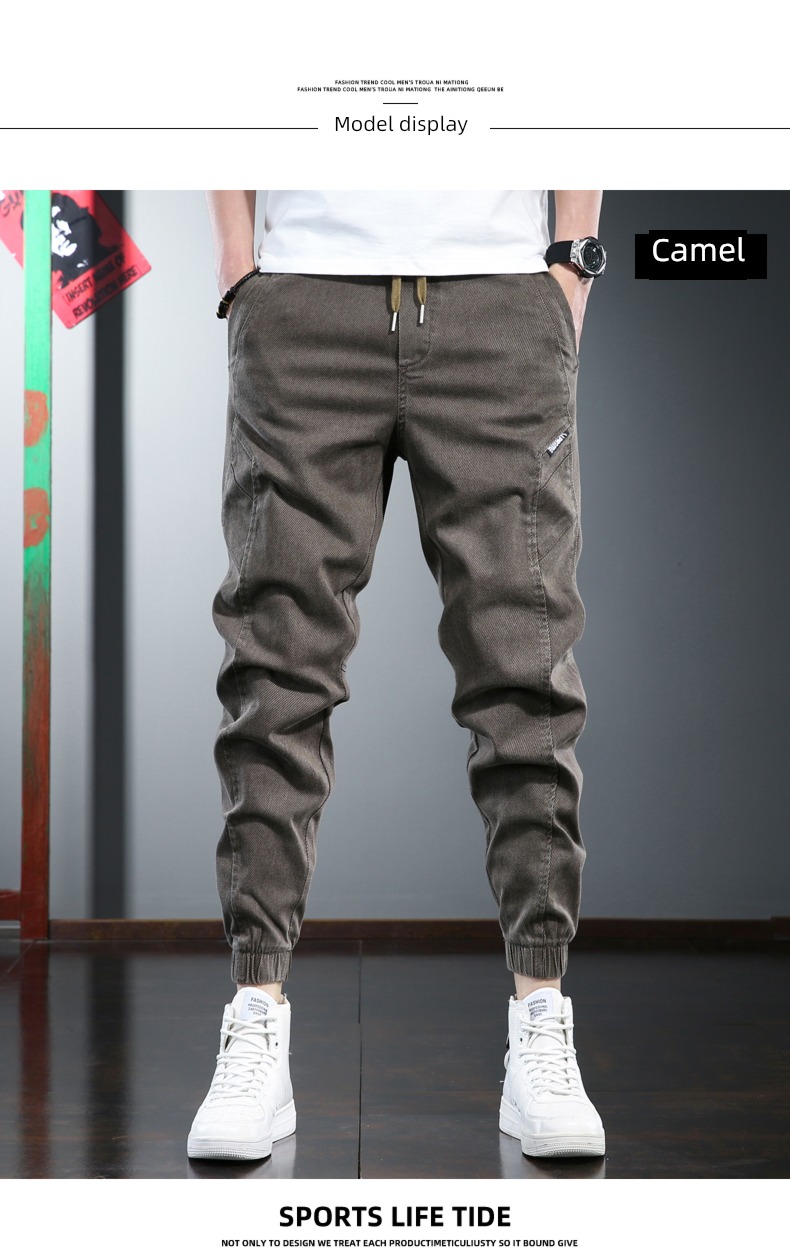 Spring and Autumn solar system Straight cylinder easy man Jeans