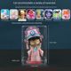 Blind box storage display rack display cabinet Pop Mart single doll storage box dustproof transparent figure display box