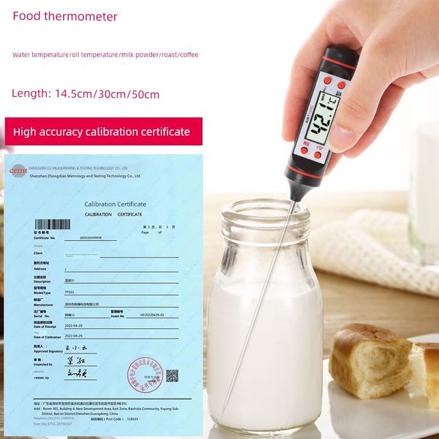 Thermometer Water Temperature Oil Temperature Special Kitchen Food Food Baking Measuring Meter Commercial Baby Milk Powder Water Temperature Meter