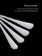 Extra thick stainless steel spoon for household long handle eating adult soup stirring main meal spoon children's soup spoon thick and smooth