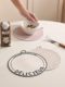 Internet celebrity placemat high-end dining table mat bowl pad heat insulation pad dish pad plate pad high temperature resistant home dining table anti-scalding pad