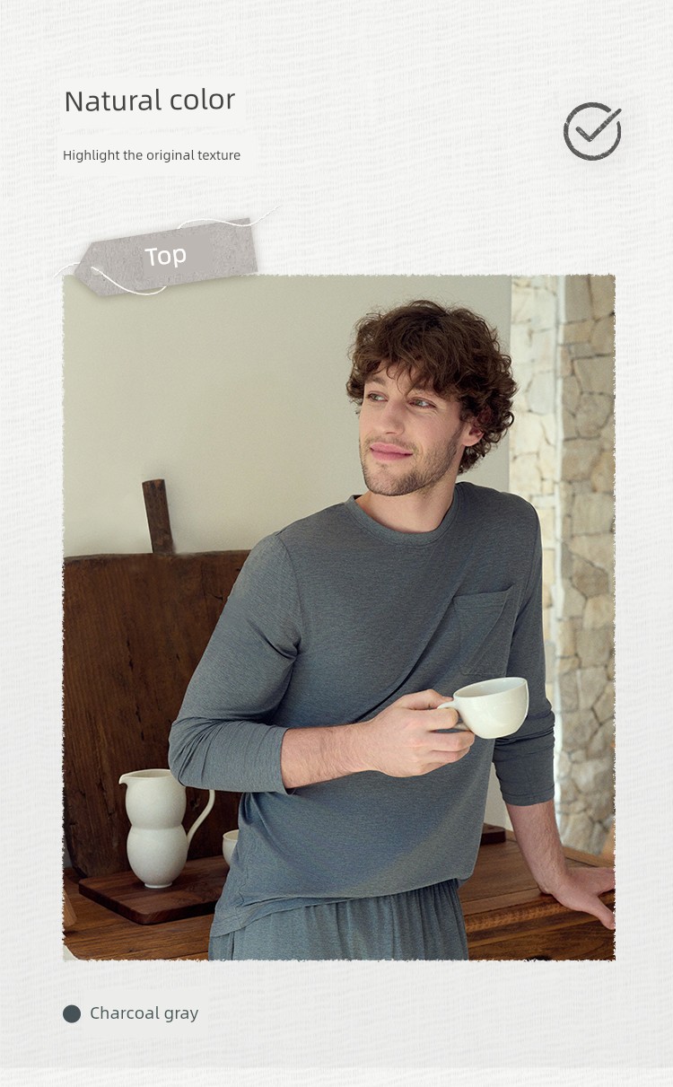Nest Designs Bamboo Fiber Spring and Autumn T-Shirt — 8