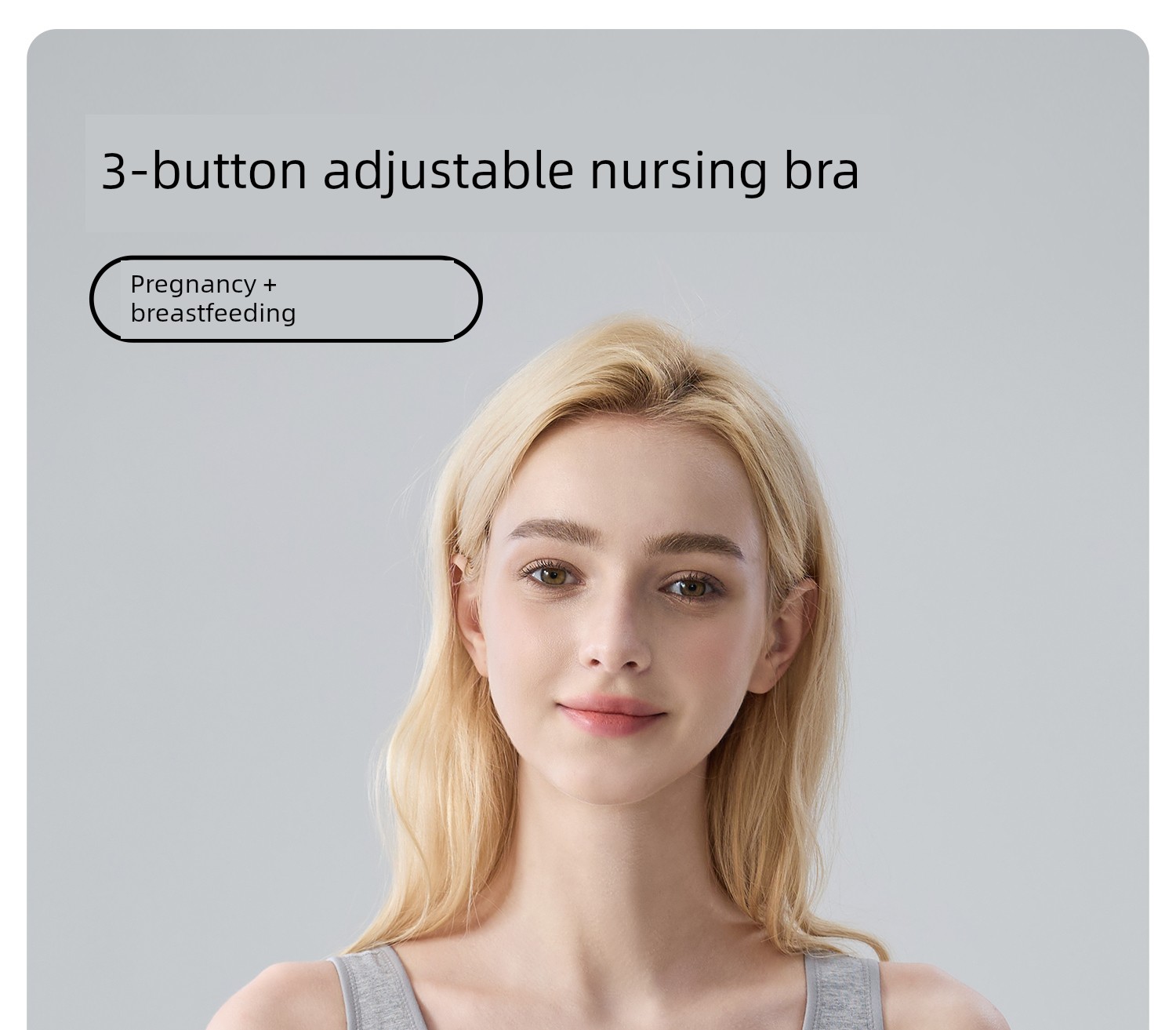 Cross-Type Special Front Buckle Sleep Cotton Breastfeeding Intimates — 2