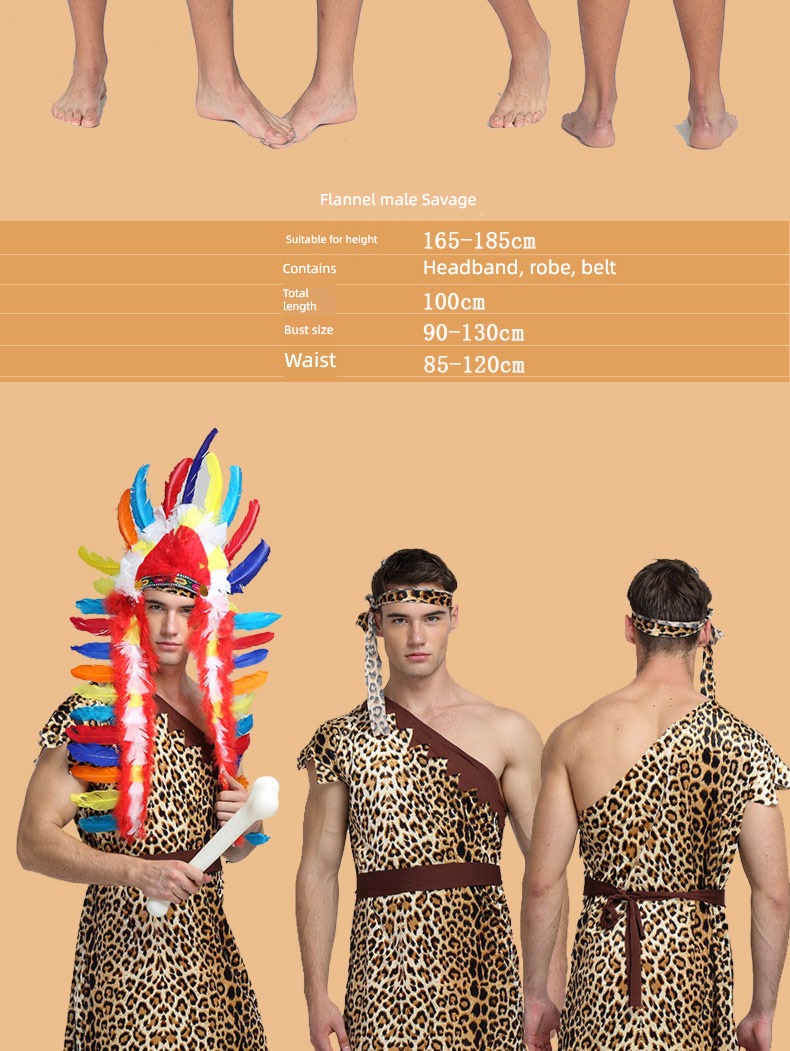Women's money Indigenous people Africa original Halloween clothing