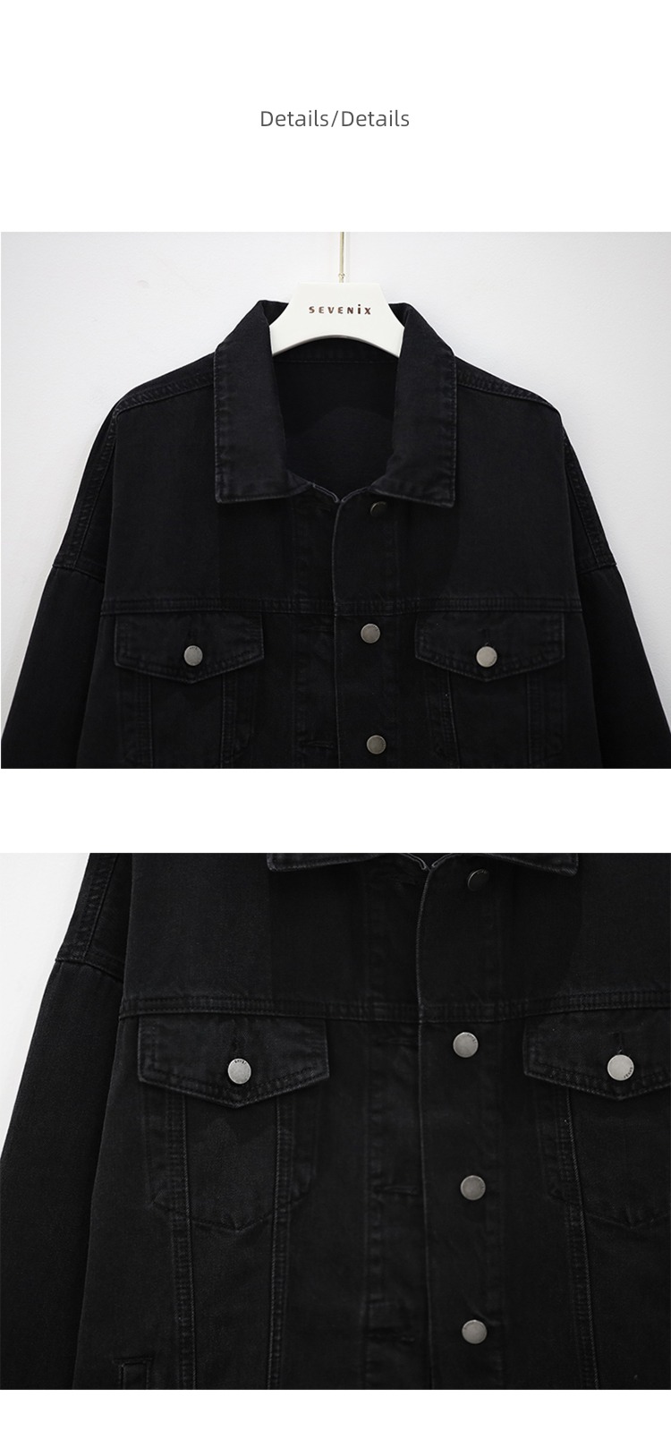 soft black Korean version easy ins chaqueta