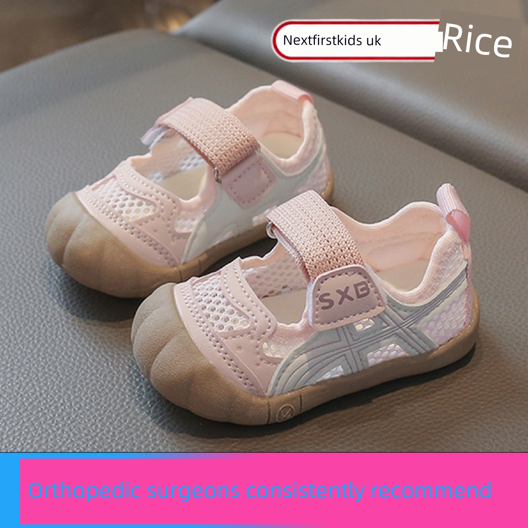 British Baby Girl Sandals 2 Years Old 2026 Summer New Style Girls' Soft-Soled Boys' Baby Mesh Sports Shoes Functional Shoes