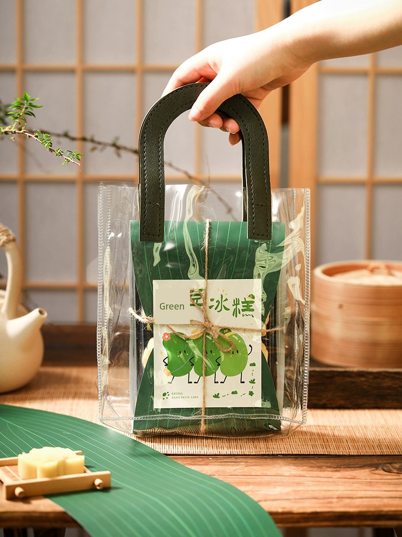 透明禮盒包裝袋 綠豆糕包裝盒 端午粽子禮盒 點心盒 鳳梨酥包裝盒 (1.1折)