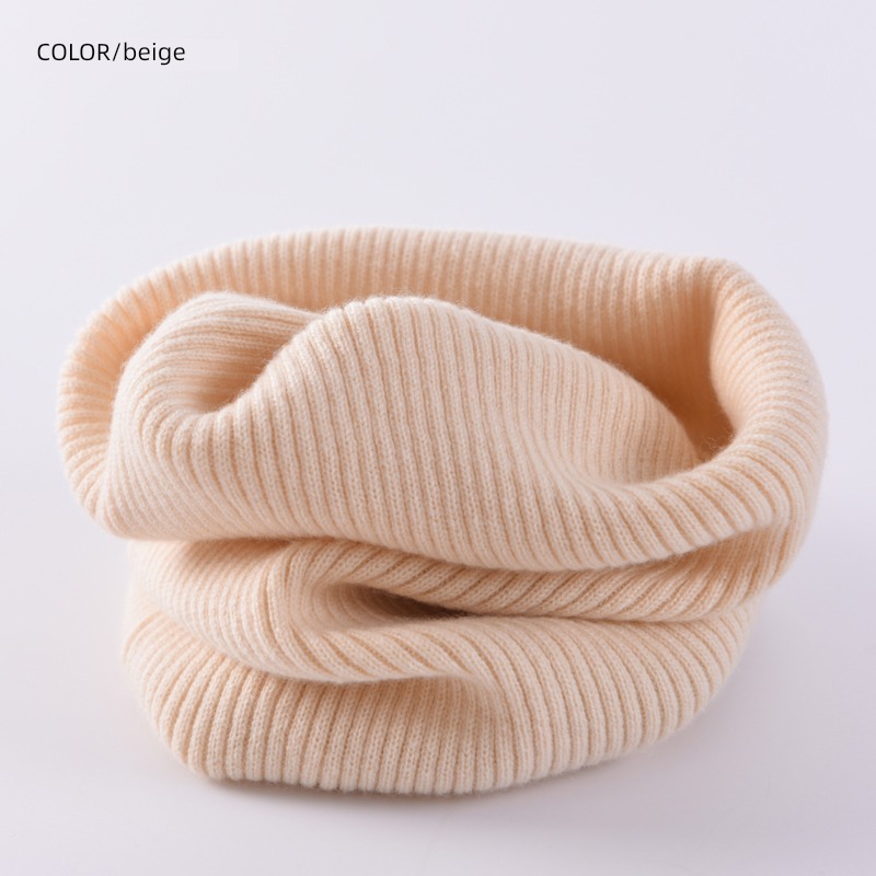 Pure cashmere winter thickening Versatile Cervical spine protection scarf