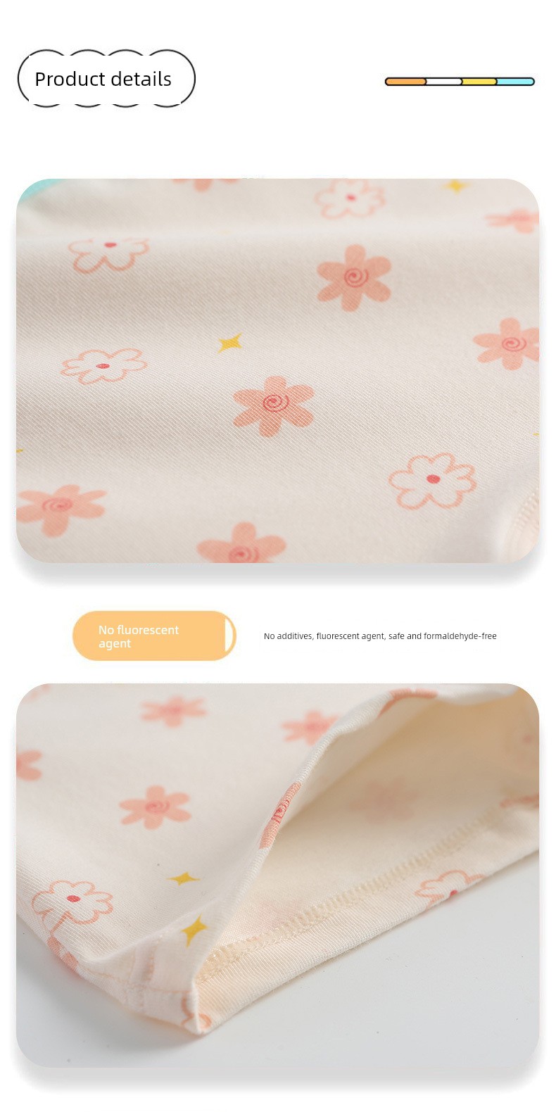 4-Pack Pure Cotton Baby Children's Underwear — 7