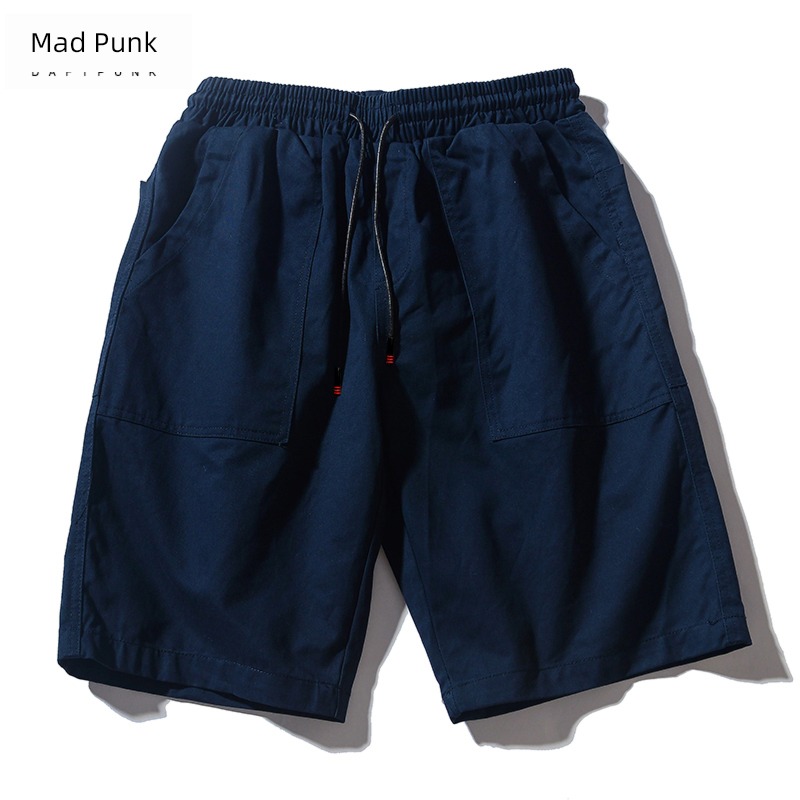 solar system Retro pure cotton Port style leisure time work clothes shorts