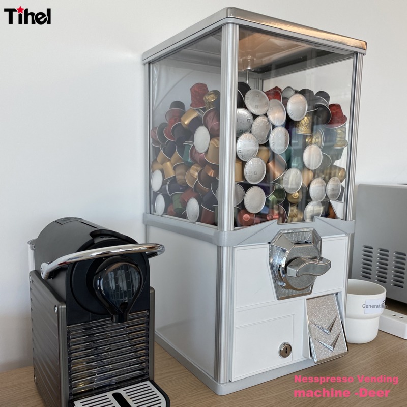 Coin operated Egg twisting machine activity Warm field Lottery machine capsule Coffee Toys automatic Vending machine give 100 The Ball 50 currency