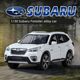 1 30 Subaru Timberwolve Off-road Vehicle Alloy Sound Light Shock Absorbing Car Model Boy Toy Alloy Ornaments