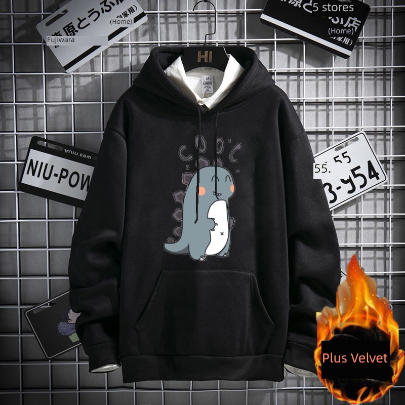 ins Hooded easy Autumn and winter Korean version trend Sweater