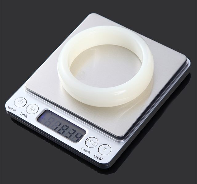 精准文玩电子秤 厨房秤家用迷你珠宝秤0.01g黄金蜜蜡茶叶称重天平