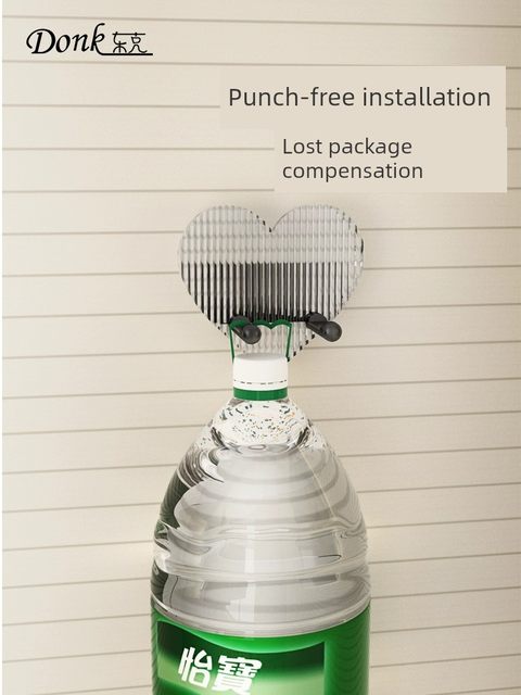 Hairdryer bracket wall-mounted hair dryer storage rack without punching toilet hair dryer hanger bathroom air duct storage