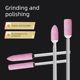 Extended grinding wheel grinding head Flint extended handle special-shaped grinding wheel grinding head Metal alloy mold polishing electric grinding head