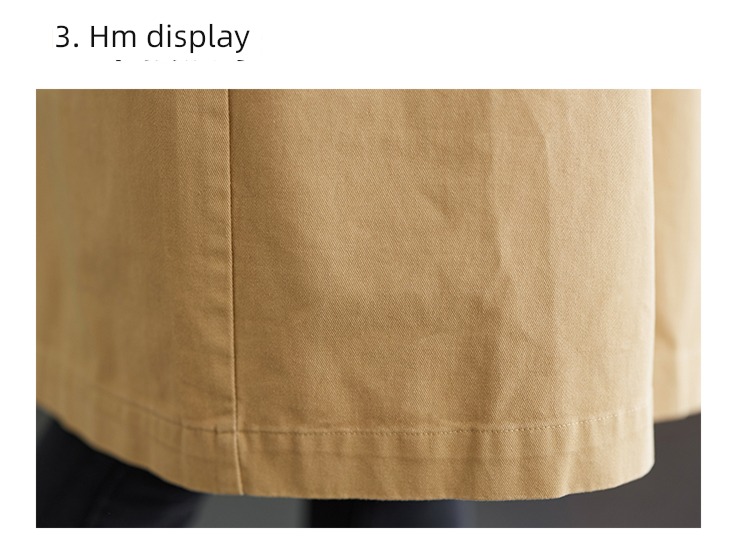 Fat sister Medium and long term Early autumn Casual and versatile Windbreaker