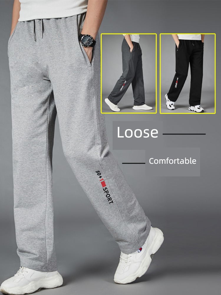 Spring and Autumn Men easy Sports pants