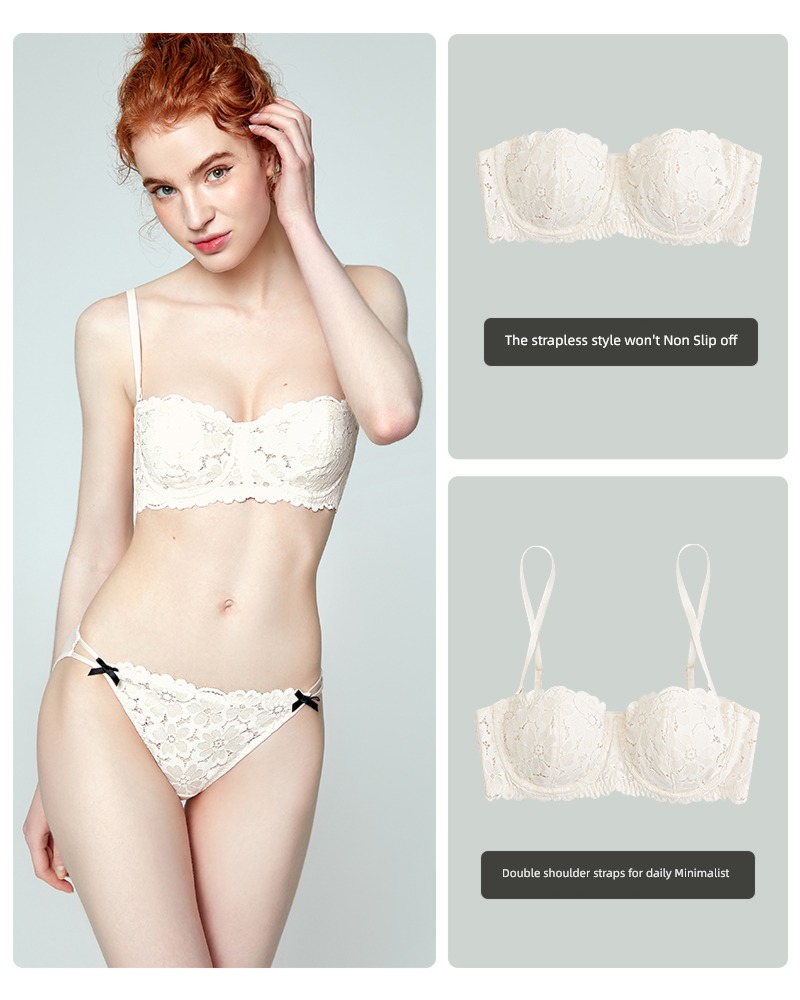 miss curiosity  non-slip Strapless suit sexy undergarment covering the chest and abdomen