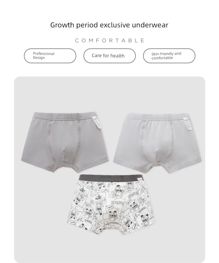 Balabala without Pp 3 Pairs/pack Children's Underwear — 17