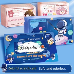 Scratch-Off Reward Cards for Elementary School Students, DIY Scratch-Off Cards, Lottery Cards, Teacher Incentives, Paren