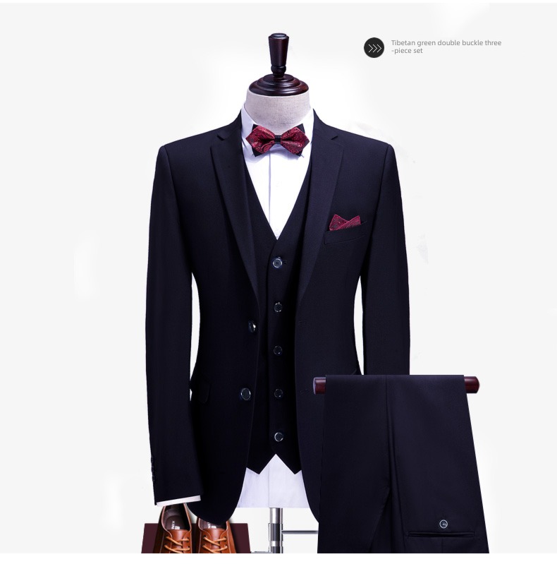 man Korean version Self-cultivation groomsman marry man 's suit suit