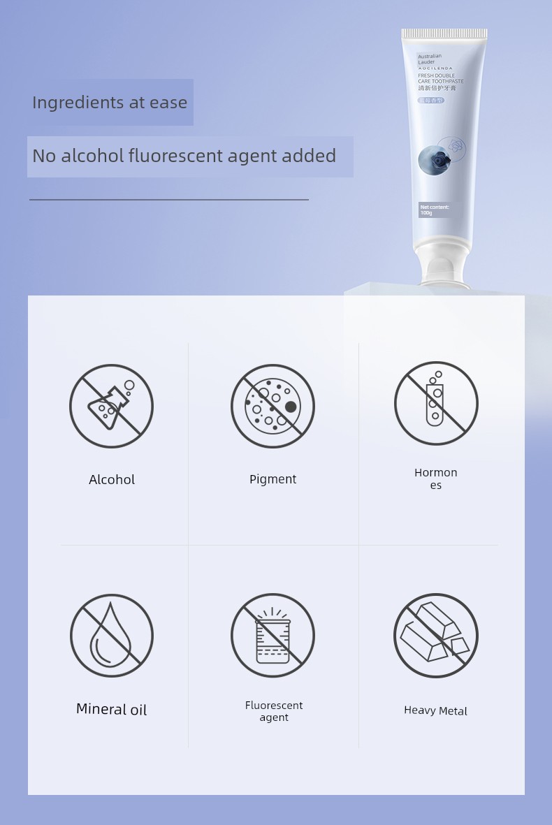 Australian Lauder Oral Care Set Toothpaste for Pregnant Women — 7