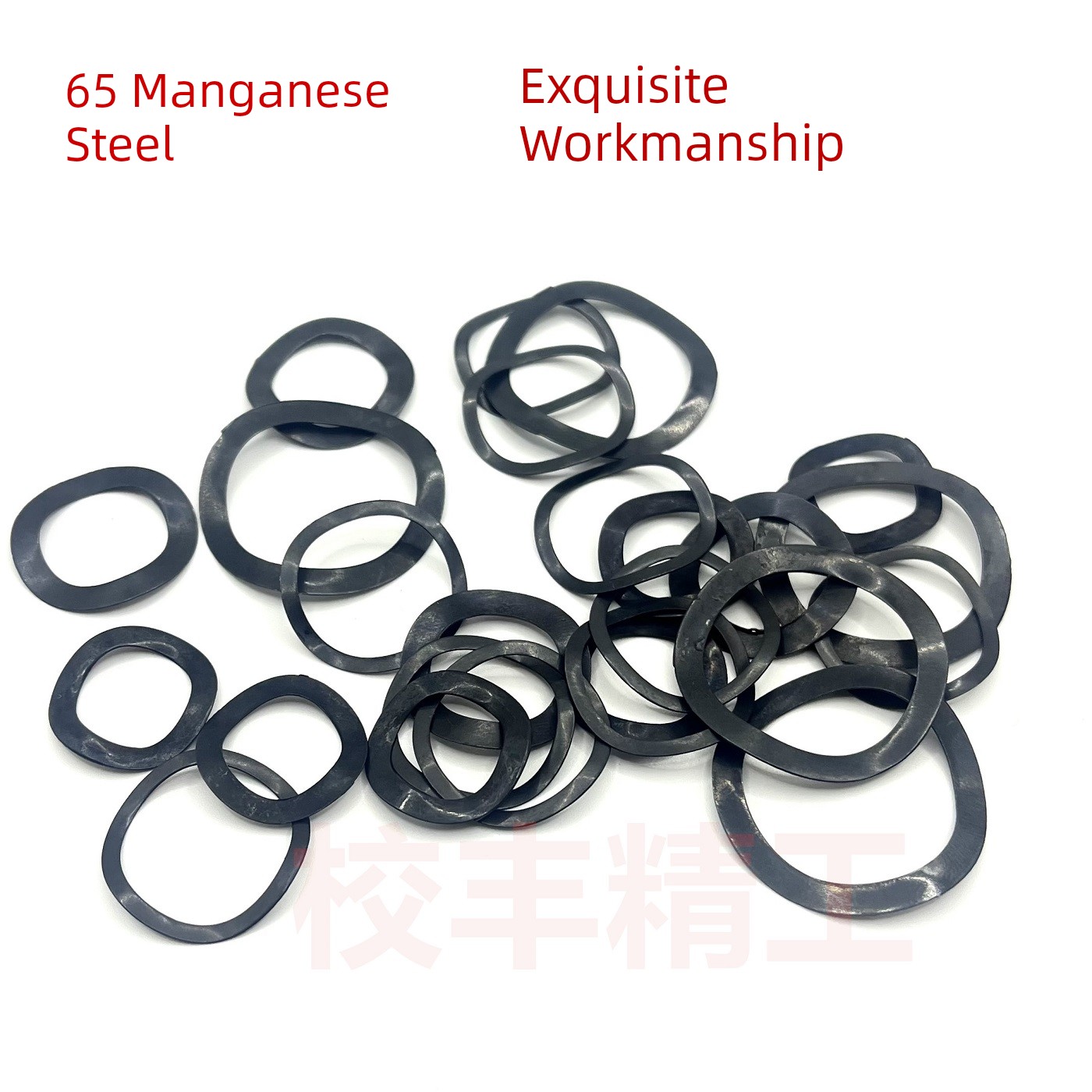 JB/T7590 Wave-Shaped Gasket Spring Corrugated Gasket Three Peaks Washer Wave Type Wave Washers M3-M100