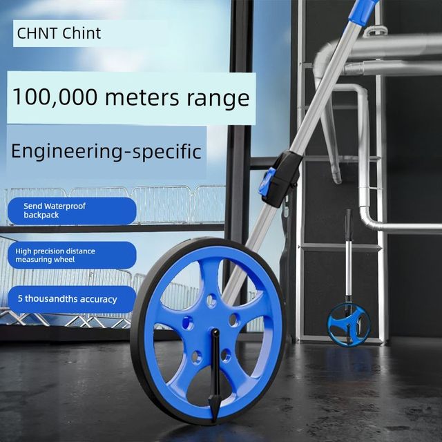 Zhengtai distance measuring hand-push roller distance measuring instrument road vehicle machinery digital display outdoor rolling ruler engineering measurement