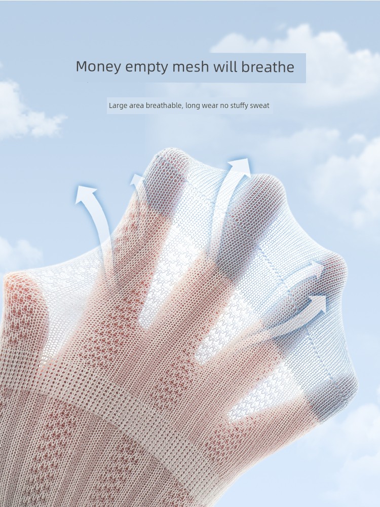 Newborn Baby Anti-Mosquito Socks Summer Thin Baby Mesh Breathable Tube Socks 0 to 3 Months Old Class A Not Tight Legs — 5