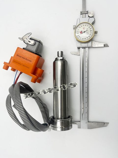 Hot runner standard hot nozzle MT2 large water outlet extended specification 117L-352L spot free shipping point gate nozzle