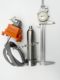 Hot runner standard hot nozzle MT2 large water outlet extended specification 117L-352L spot free shipping point gate nozzle