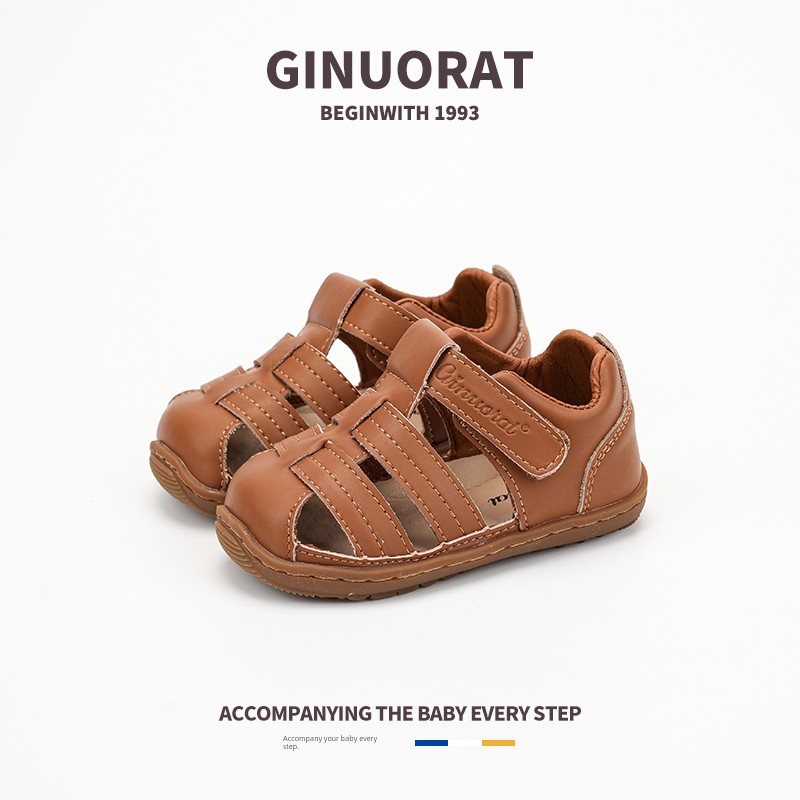 Ginuorat Qino Mouse 2026 Summer Simple Boys' Sandals Casual Fashion Shoes Girls' Non-Slip Walking Shoes — 3