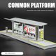 Fuxing EMU model high-speed rail toy train track platform overpass