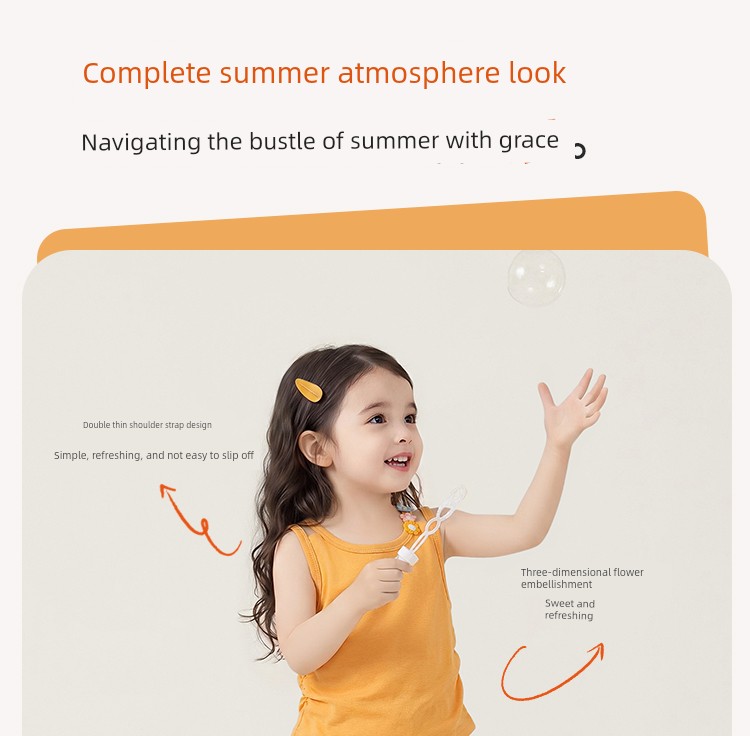 Girls' Summer Outfits, Beautiful Clothes for Baby Girls, Children's Summer Wear, Stylish Dopamine Outfits for Summer, Fashionable Children's Clothing — 18
