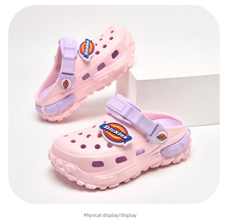 Dickies Children's Sandals for Girls, 2026 New Model, Water Shoes for Older Children, Boys' Dual-Wear Beach Shoes — 19